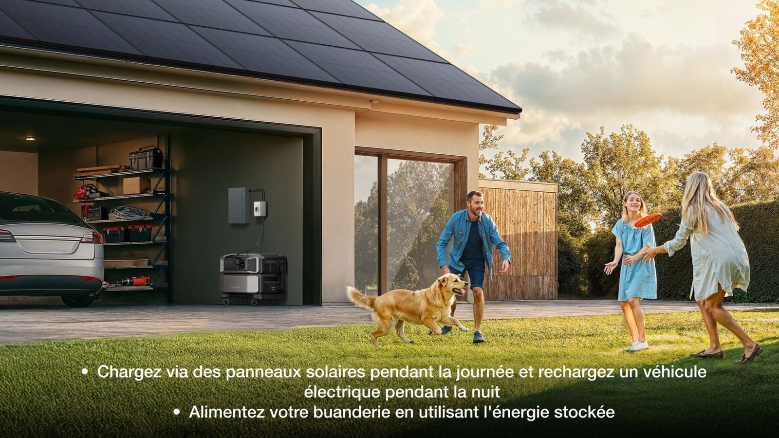Vos panneaux remplissent la batterie le jour