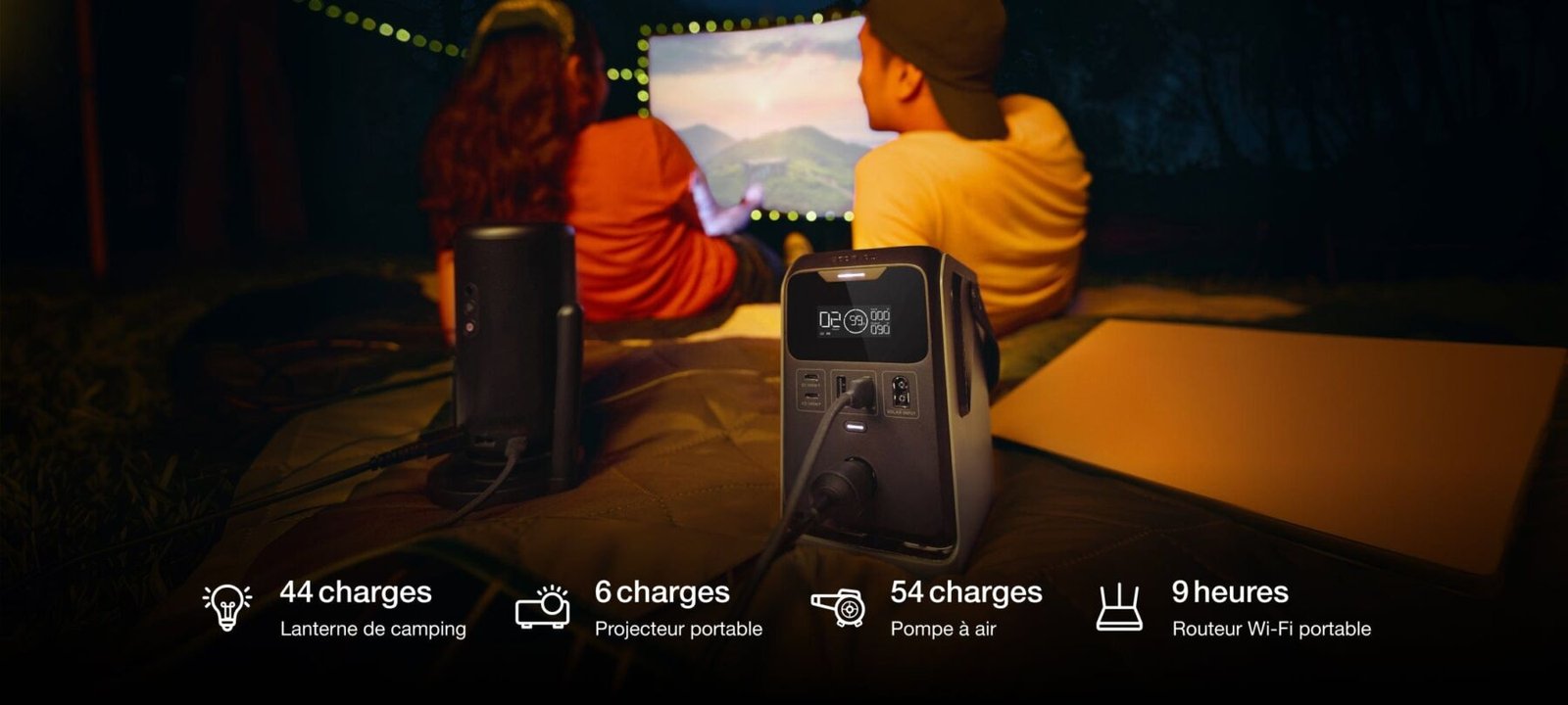 Toute votre énergie USB, sans prise
