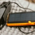 Batterie externe solaire 20 000 mAh